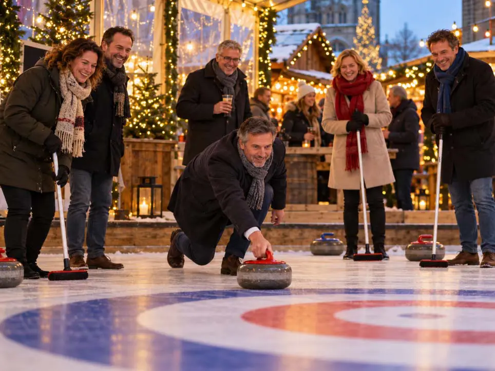 Curling politieke partijen